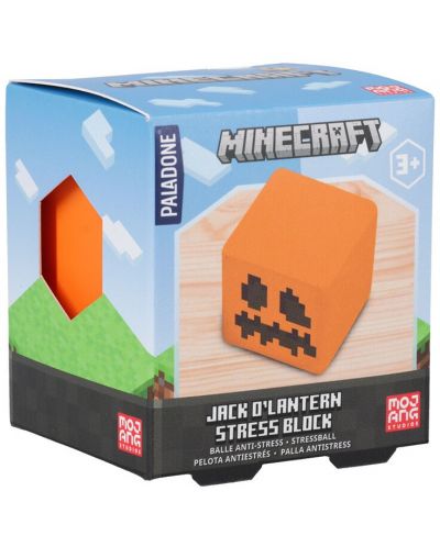 Антистрес Paladone Games: Minecraft - Jack O'Lantern - 4