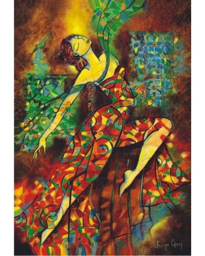 Пъзел Anatolian от 500 части - Танцуваща с цветове, Дерия Озен - 2