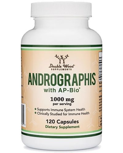 Andrographis with AP-Bio, 120 капсули, Double Wood - 1