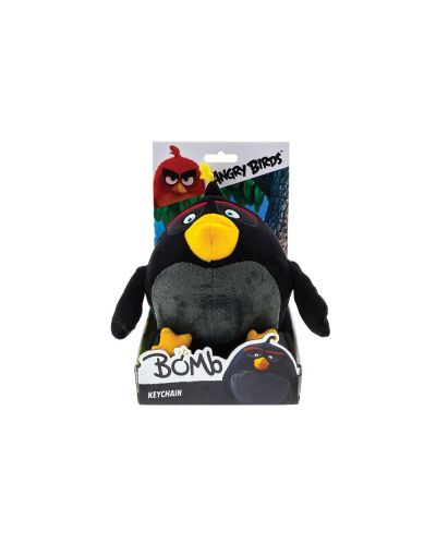 Angry Birds: Плюшен ключодържател - Bomb