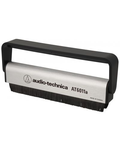 Антистатична четка Audio-Technica - AT6011a, сива/черна - 2