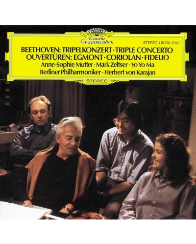 Anne-Sophie Mutter - Beethoven: Triple Concerto (CD)