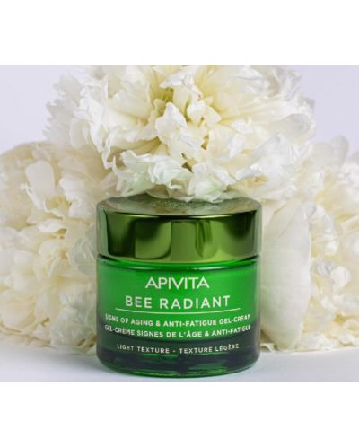 Apivita Bee Radiant Гел-крем против стареене и признаци на умора, 50 ml - 2