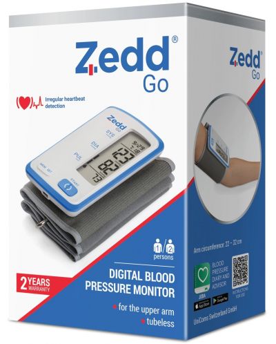 Апарат за кръвно налягане Zedd Go, автоматичен - 4