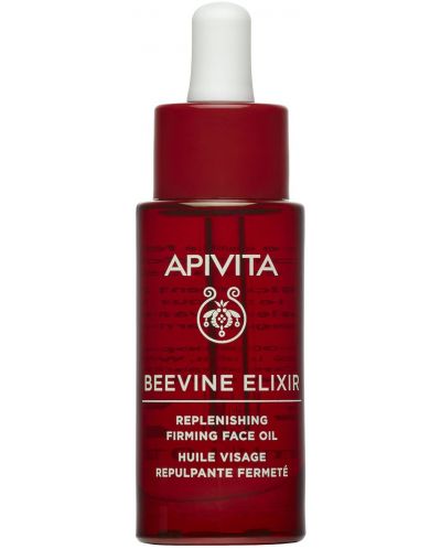 Apivita Beevine Elixir Уплътняващо и стягащо масло за лице, 30 ml - 1