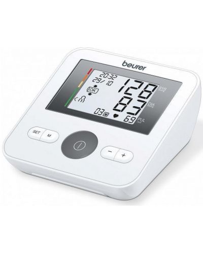 Апарат за измерване на кръвно налягане - Beurer BM 27, бял - 1