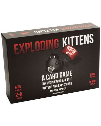 Настолна игра Exploding Kittens: NSFW Edition - парти - 1