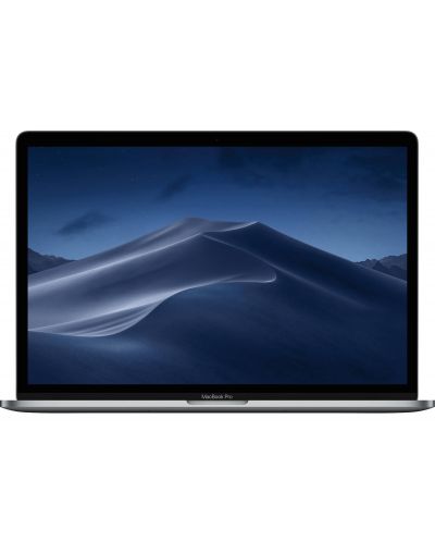 Лаптоп Apple MacBook Pro - 15", Touch Bar, сив - 1