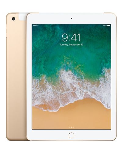 Таблет Apple 9,7-inch iPad 6 Cellular 32GB - Gold - 1