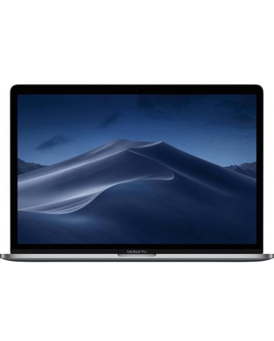 Лаптоп Apple MacBook Pro - 15", Touch Bar, сребрист - 1