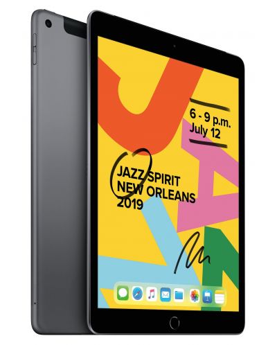 Таблет Apple - iPad 7 2019, 4G, 10.2'', 128GB, Space Grey - 2