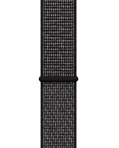 Смарт часовник Apple Nike + S4 - 40mm, сив, черен sport loop - 3