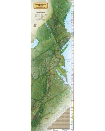 Панорамен пъзел New York Puzzle от 750 части - Пътеката на Апалачите - 2