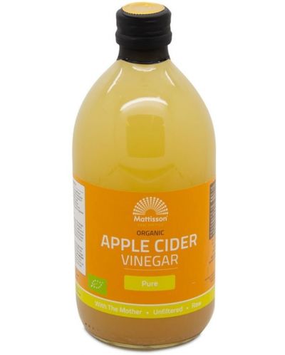 Apple Cider Vinegar Organic, 500 ml, Mattisson Healthstyle - 1
