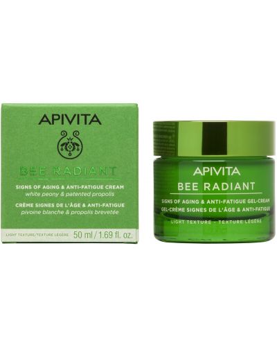 Apivita Bee Radiant Гел-крем против стареене и признаци на умора, 50 ml - 4