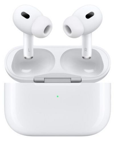 Безжични слушалки Apple - AirPods Pro 2nd Gen, TWS, ANC, бели - 1
