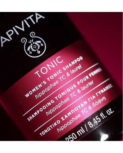 Apivita Тоник-шампоан за жени, против косопад, 250 ml - 3
