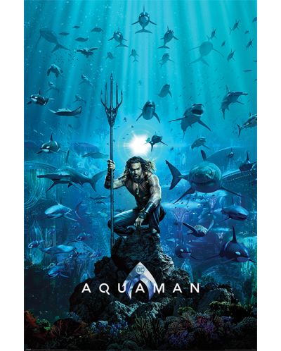 Макси плакат Pyramid - Aquaman - Teaser - 1