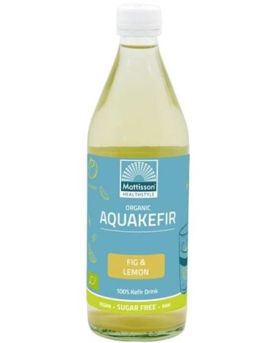 Aquakefir, смокиня и лимон, 500 ml, Mattisson Healthstyle - 1