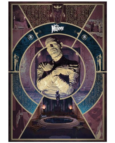 Арт принт FaNaTtik Horror: Universal Monsters - The Mummy (Limited Edition) - 1