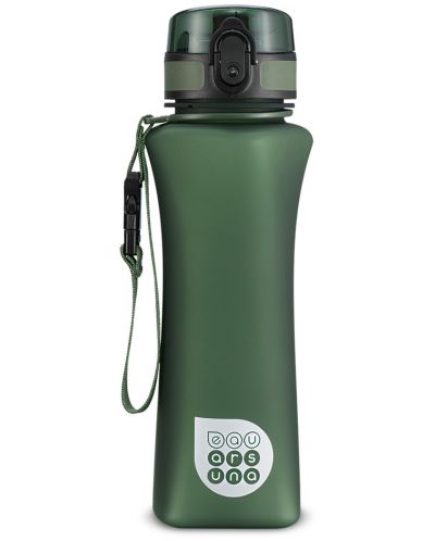 Бутилка за вода Ars Una - Зелен мат, 500 ml - 1