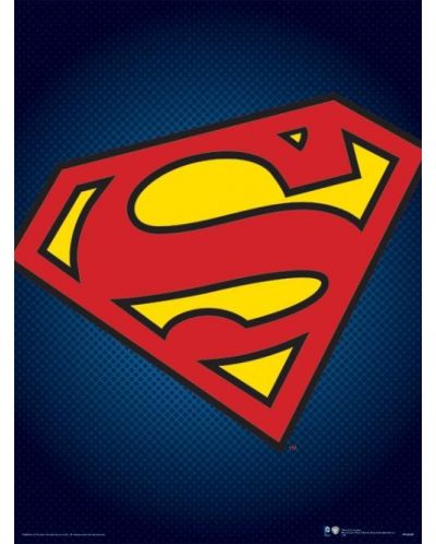 Арт принт Pyramid DC Comics: Superman - Symbol - 1
