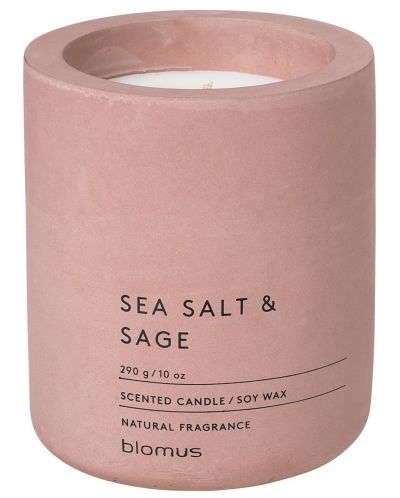 Ароматна свещ Blomus Fraga - L, Sea Salt & Sage, Withered Rose - 1