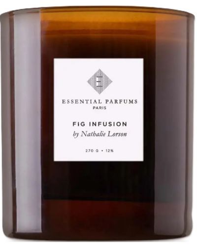 Ароматна свещ Essential Parfums - Fig Infusion by Nathalie Lorson, 270 g - 1