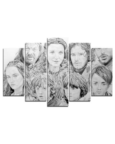 Арт панел - Game of Thrones - The Starks - 1