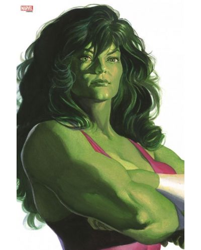 Арт панел Semic Marvel: Avengers - She-Hulk (by Alex Ross) 30 x 45 cm - 1