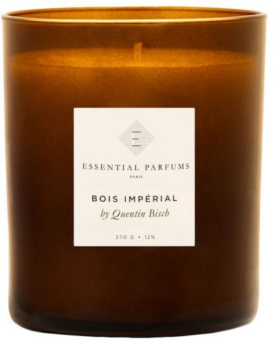 Ароматна свещ Essential Parfums - Bois Imperial by Quentin Bisch, 270 g - 1