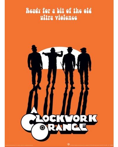 Арт панел Pyramid Movies: A Clockwork Orange - Ultra Violence - 1