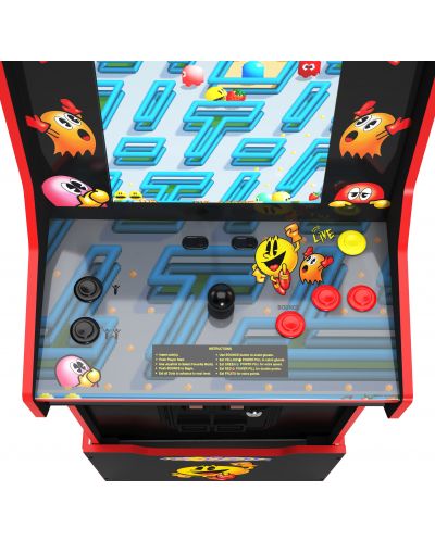 Аркадна машина Arcade1Up - Pac-Mania Legacy 14-in-1 Wifi Enabled - 8