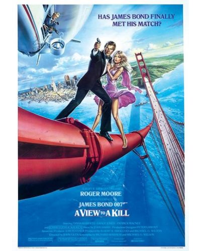 Арт принт Pyramid Movies: James Bond - A View To A Kill One-Sheet - 1
