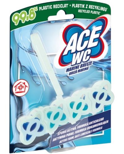Ароматизатор за тоалетна ACE - WC Sea breeze, 48 g - 1