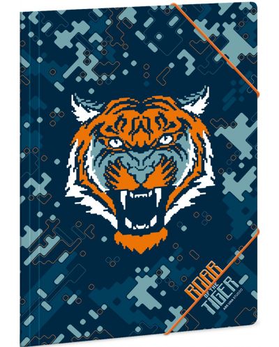 Папка с ластик Ars Una Roar of the Tiger - А4 - 1