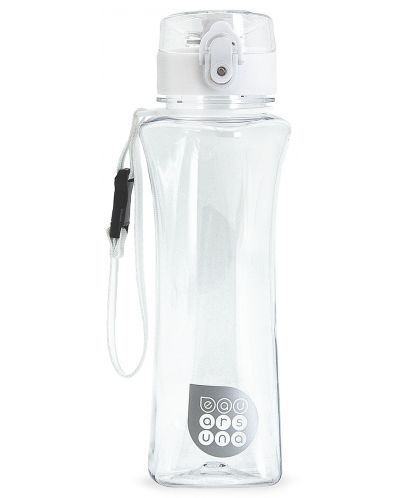 Бутилка за вода Ars Una - Бяла, 500 ml - 1