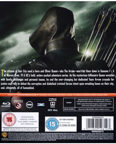 Arrow Season 1-4 (Blu-Ray) - 4
