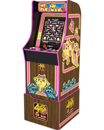 Аркадна машина Arcade1Up - Ms. Pac-Man 40th Anniversary - 4