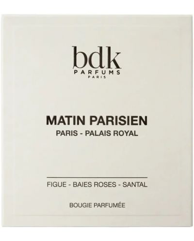 Ароматна свещ Bdk Parfums - Matin Parisien, 250 g - 2