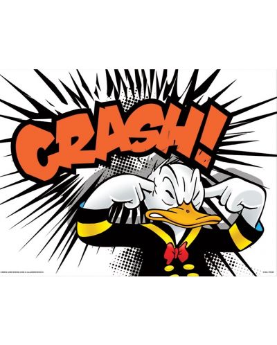 Арт панел Pyramid Disney: Donald Duck - Crash - 1