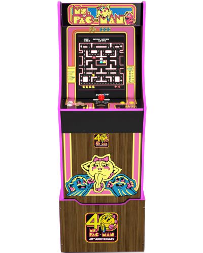 Аркадна машина Arcade1Up - Ms. Pac-Man 40th Anniversary - 7