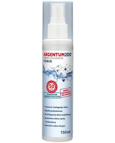 Argentum200 Спрей с колоидно сребро, 50 ppm, 150 ml, Aura Herbals - 1