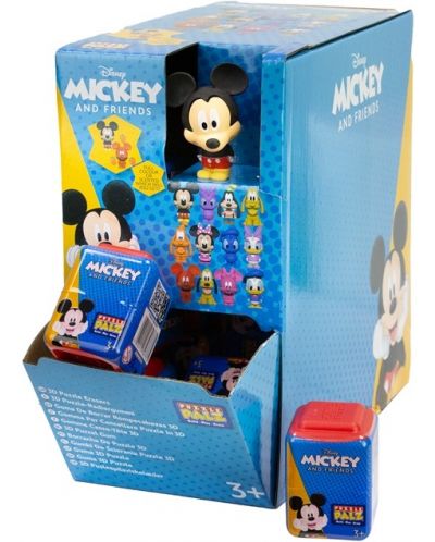 Ароматизирана фигурка-гумичка Disney - Mickey and Friends, асортимент - 1