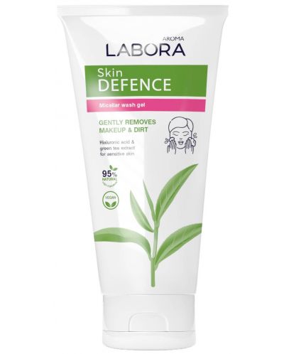 Aroma Labora Мицеларен измивен гел Skin Defence, 150 ml - 1