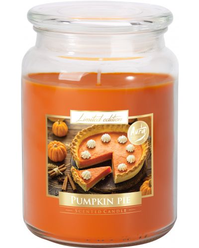 Ароматна свещ Bispol Premium - Pumpkin Pie, 500 g - 1