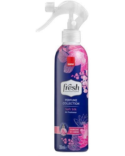 Ароматизатор за въздух Sano - Fresh Home Soft Silk, 350 ml - 1