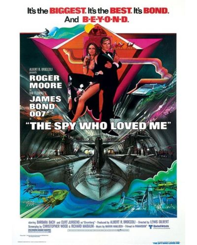 Арт принт Pyramid Movies: James Bond - Spy Who Loved Me One-Sheet - 1