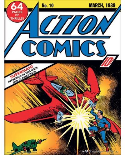 Арт принт Pyramid DC Comics: Superman - Action Comics No.10 - 1