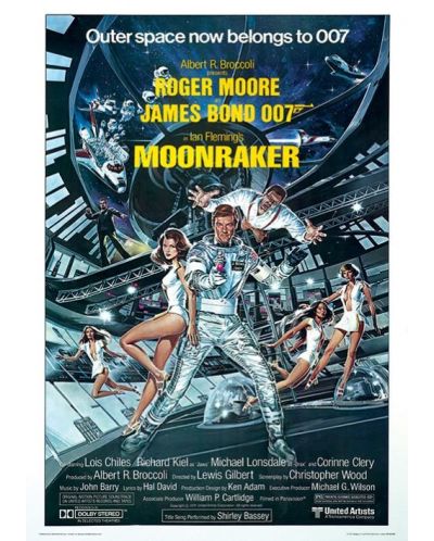 Арт принт Pyramid Movies: James Bond - Moonraker One-Sheet - 1